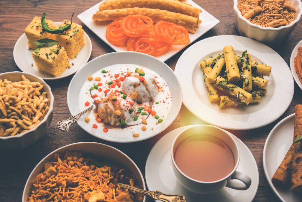 group of gujarati snacks food from india 2025 01 16 12 53 48 utc